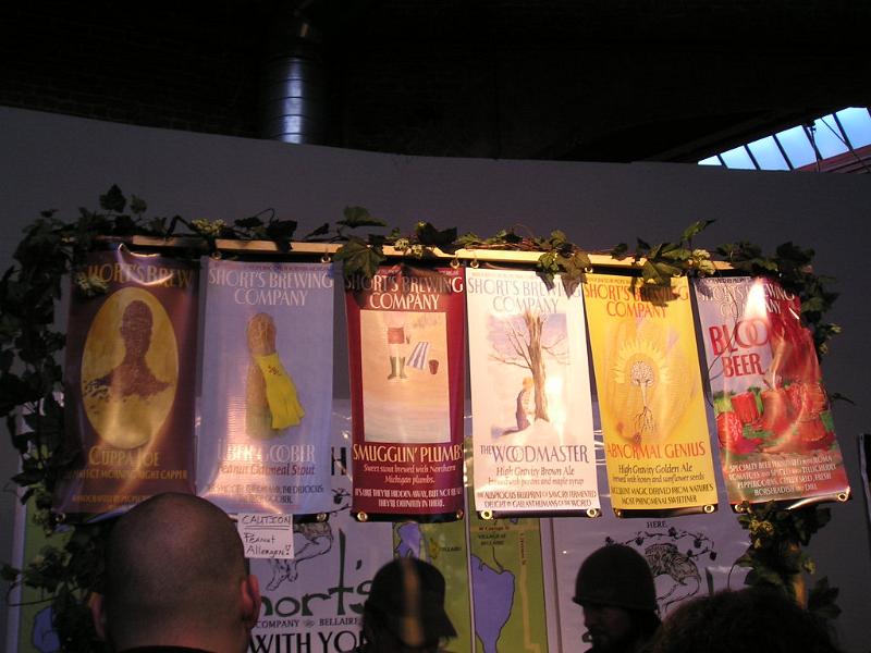 ExtremeBeerFest (27).JPG - I really liked the way Shorts listed all their beers.